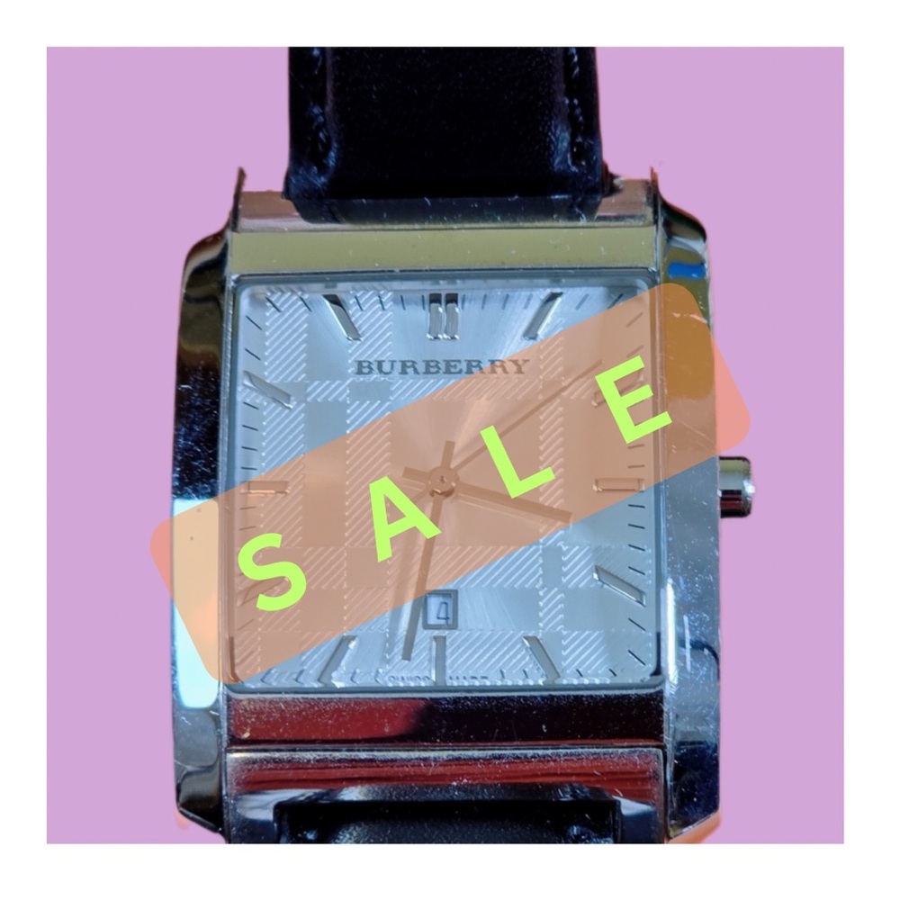 {DISCOUNTED} 〽️Burberry BU1570 Pearl Square Watch〽️